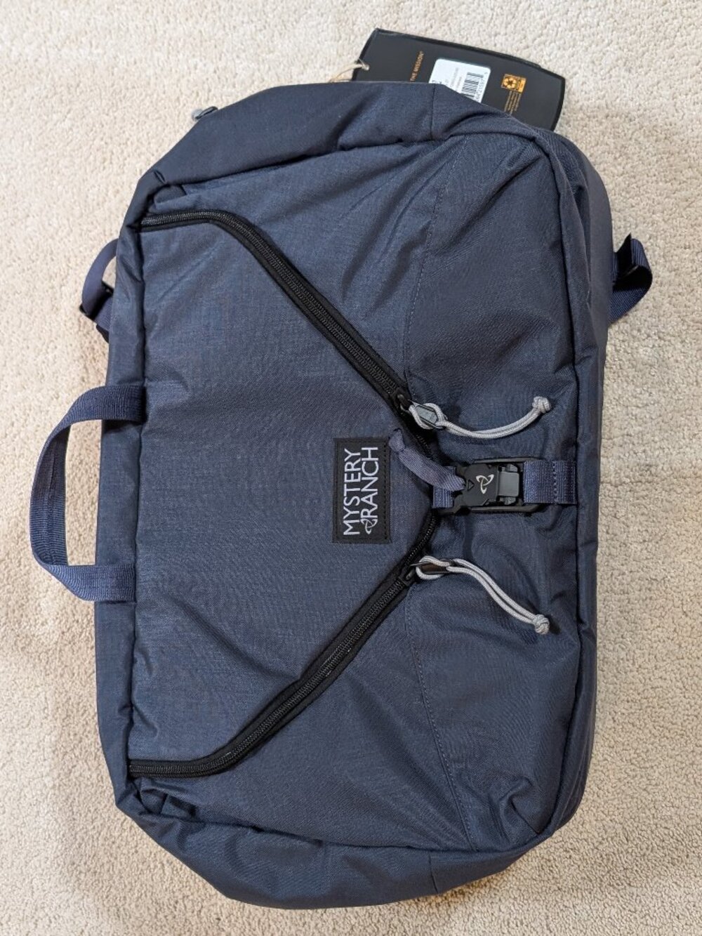 MYSTERY RANCH 3-Way 27L Briefcase Backpack Shoulder Bag Blue BNWT $229 MSRP